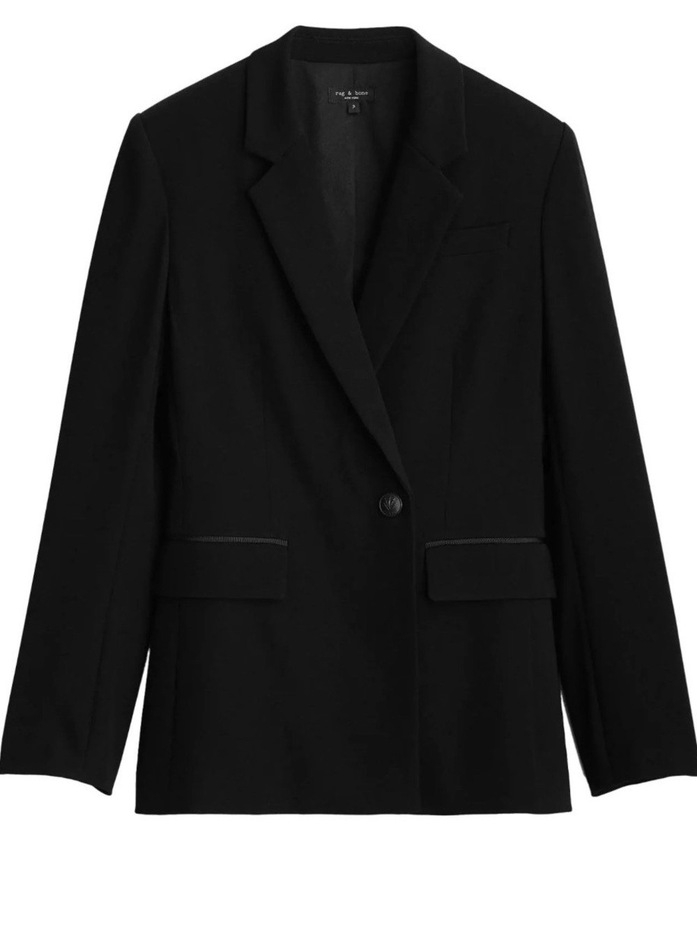 Rag & Bone Tessa Japanese Crepe Blazer